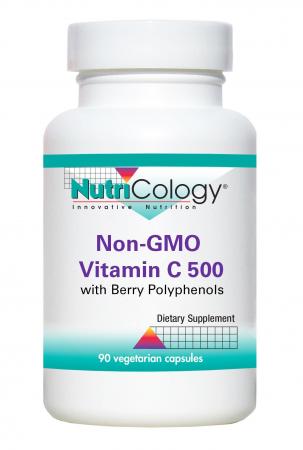 Non-GMO Vitamin C 500 - 90 Vegicaps Default Category Nutricology 