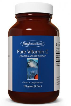 Pure Vitamin C Powder - 120 grams (4.2 oz) Default Category Allergy Research Group 
