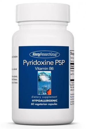 Pyridoxine P5P - 60 Vegetable Capsules Default Category Allergy Research Group 