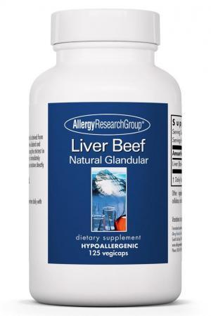 Liver Beef - 125 Capsules Default Category Allergy Research Group 