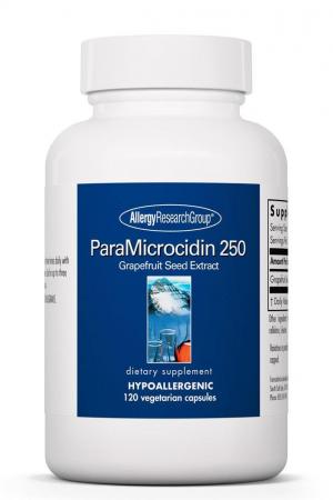 ParaMicrocidin 250 Mg - 120 Vegetable Capsules Default Category Allergy Research Group 