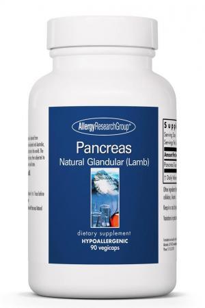 Pancreas Lamb - 90 Vegetable Capsules Default Category Allergy Research Group 