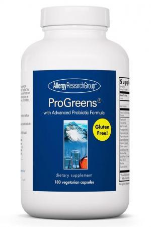 ProGreens - 180 Vegetable Capsules Default Category Allergy Research Group 