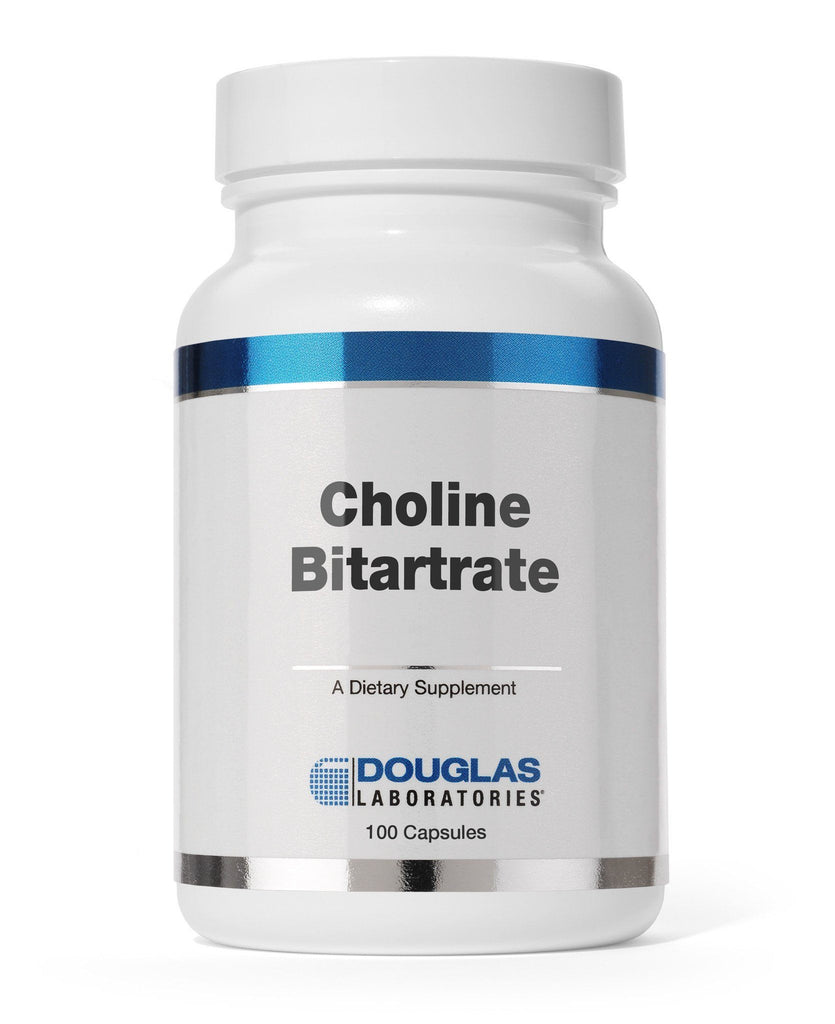 Choline Bitartrate - 100 Capsules Default Category Douglas Labs 