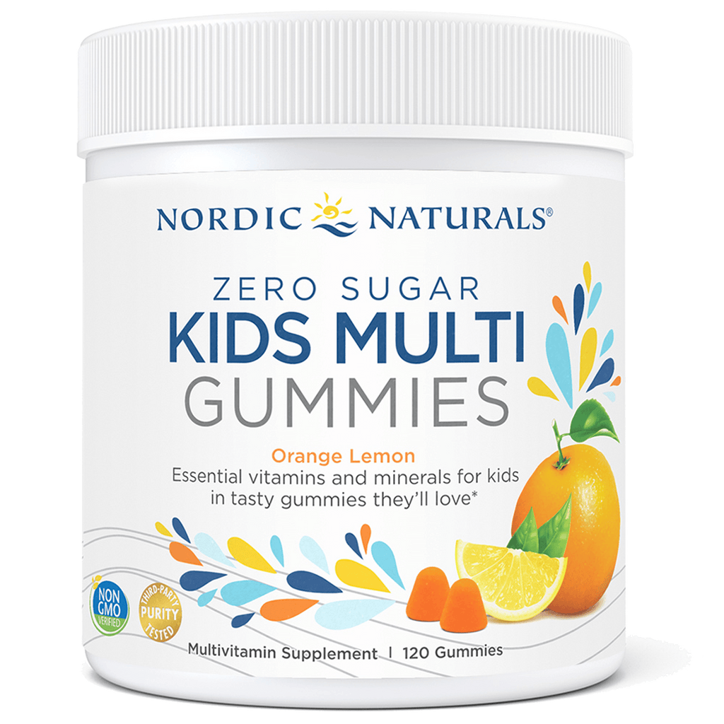 Zero Sugar Kids Multi - 120 Gummies Default Category Nordic Naturals 