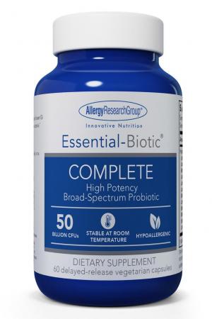 Essential-Biotic® COMPLETE - 60 Capsules Default Category Allergy Research Group 