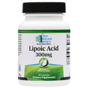 Lipoic Acid 300mg - 60 Capsules Default Category Ortho Molecular 