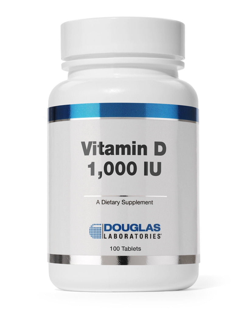 Vitamin D (1,000 I.U.) - 100 Tablets Default Category Douglas Labs 