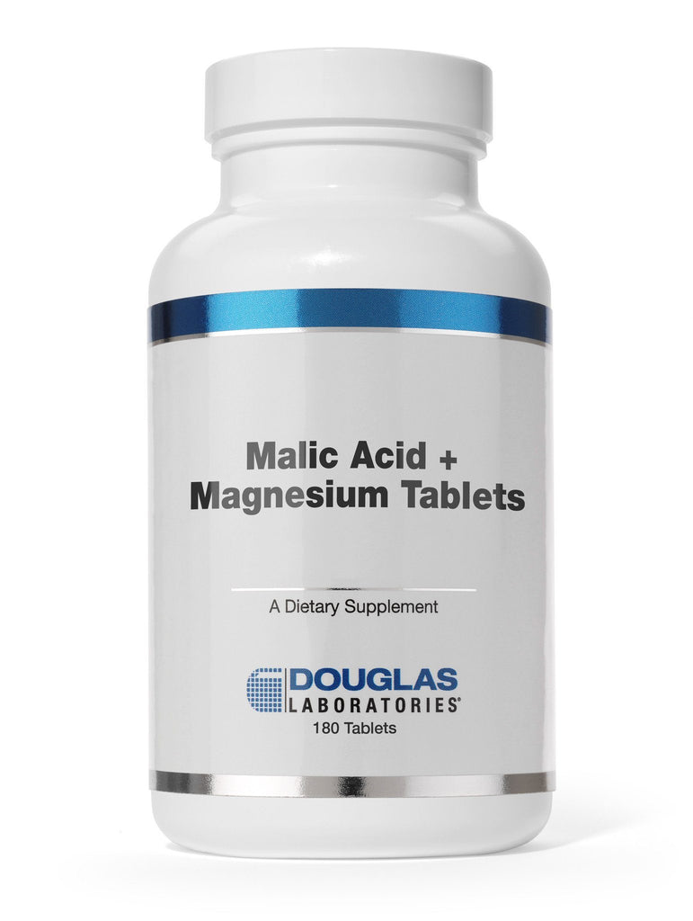 Malic Acid + Magnesium - 180 Tablets Default Category Douglas Labs 