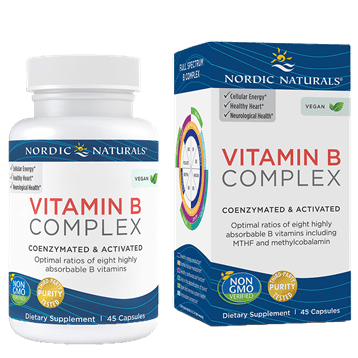 Vitamin B Complex - 45 Vegetable Capsules Default Category Nordic Naturals 