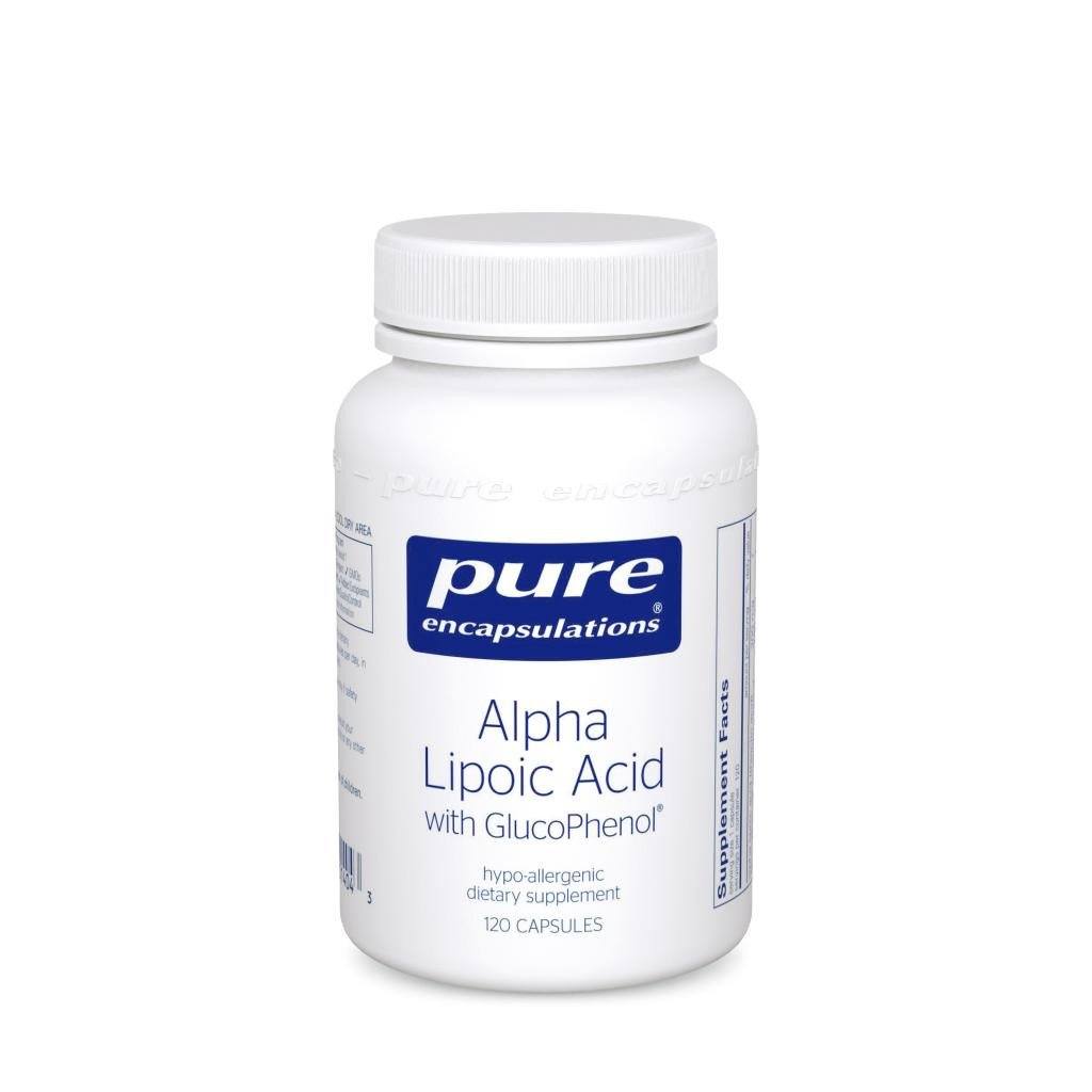 Alpha Lipoic Acid with GlucoPhenol® - 120 capsules Default Category Pure Encapsulations 