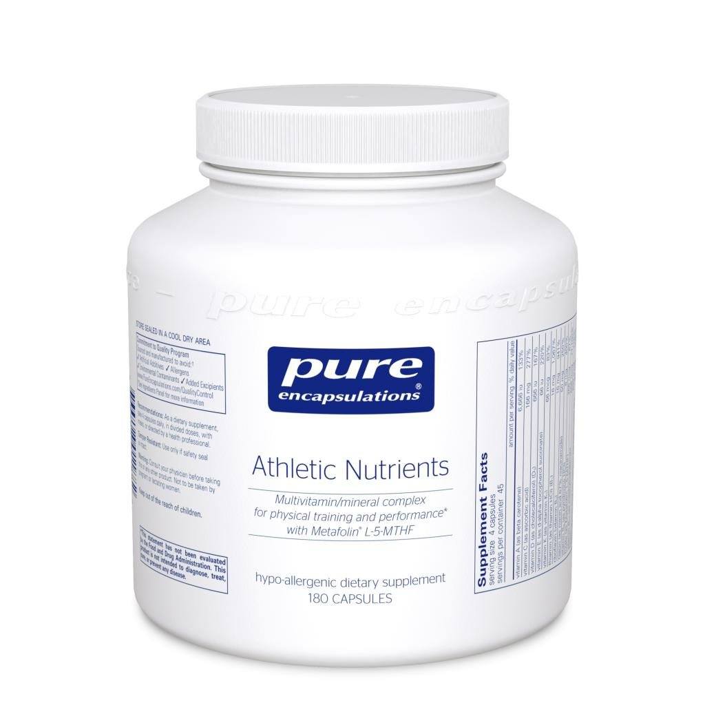 Athletic Nutrients - 180 capsules Default Category Pure Encapsulations 