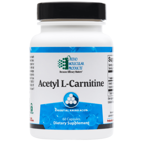 Acetyl L-Carnitine - 60 Capsules Default Category Ortho Molecular 