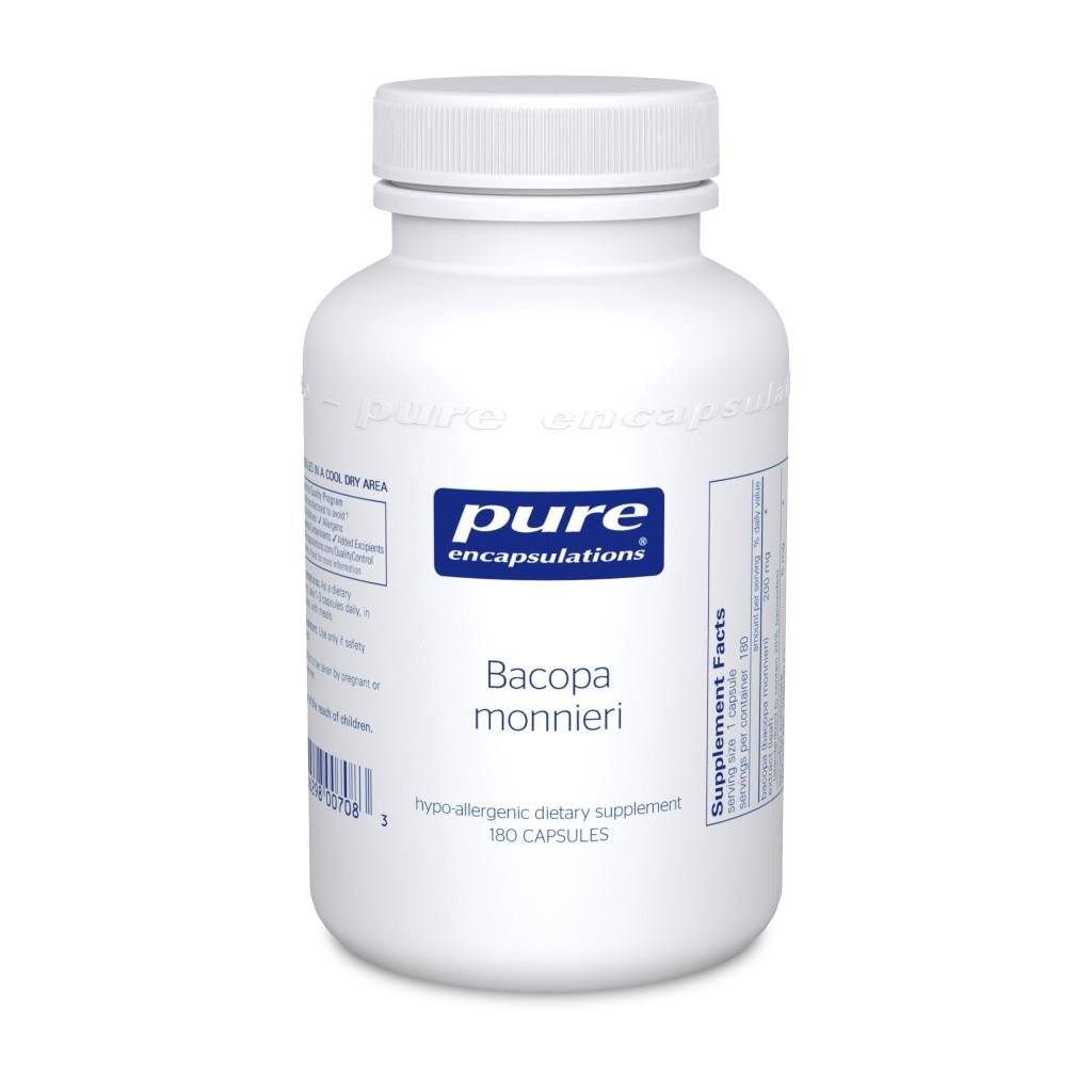 Bacopa monnieri - 180 capsules Default Category Pure Encapsulations 