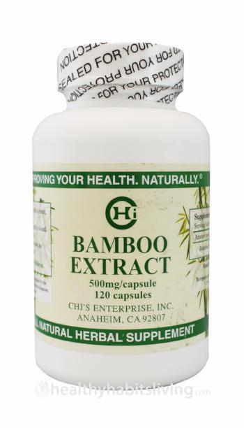 Bamboo Extract - 120 capsules Default Category Chi's Enterprise 