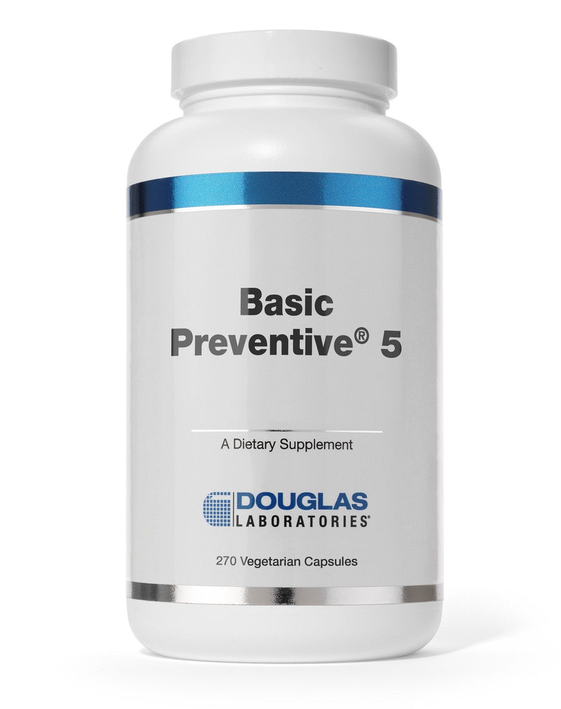 Basic Preventive® 5 (Iron Free) - 270 Vegetarian Capsules Default Category Douglas Labs 