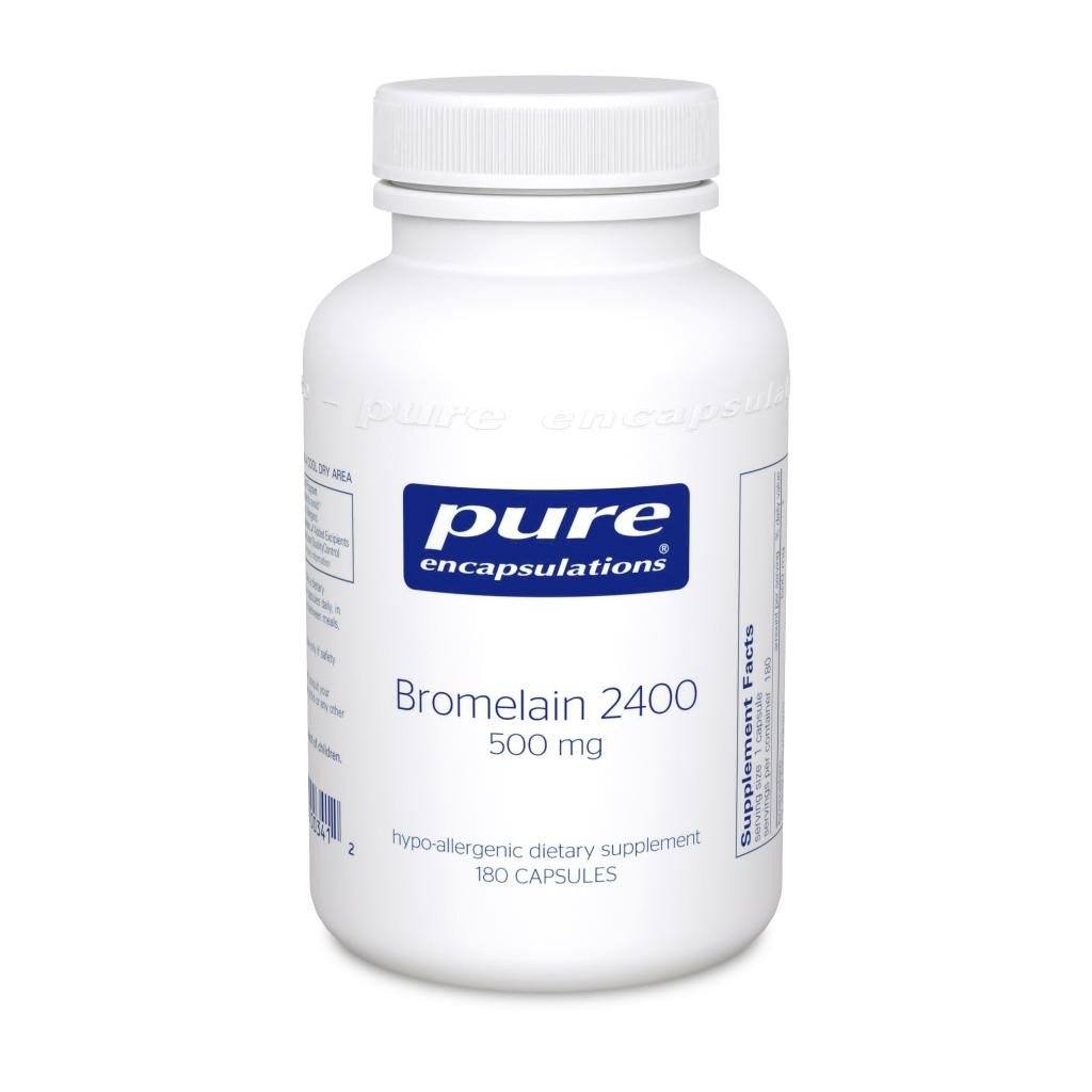 Bromelain 2400 500 mg Default Category Pure Encapsulations 