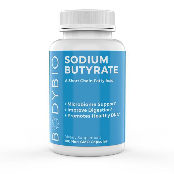 Sodium Butyrate Default Category BodyBio 100 capsules 