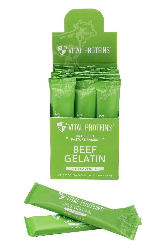 Pasture-Raised Collagen Protein/Beef Gelatin Default Category Vital Proteins 20 stick box 