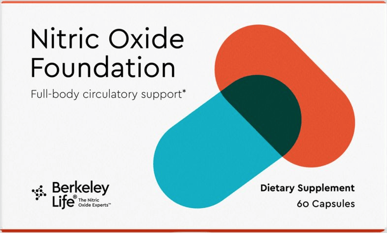 Nitric Oxide Foundation - 60 Capsules Berkeley Life 