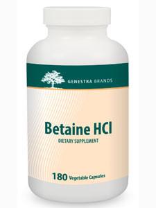 Betaine HCl - 180 Capsules Default Category Genestra 