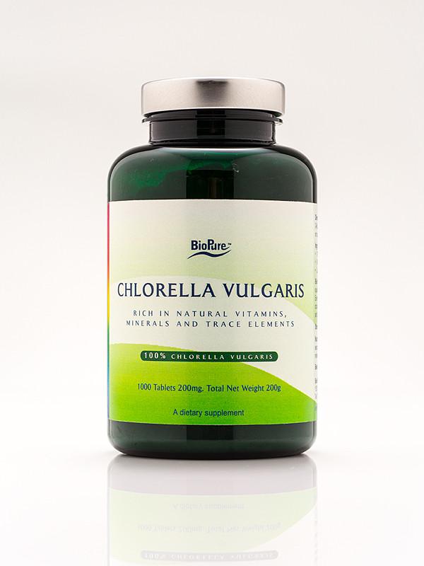 Chlorella Vulgaris - 1,000 tablets Default Category BioPure 
