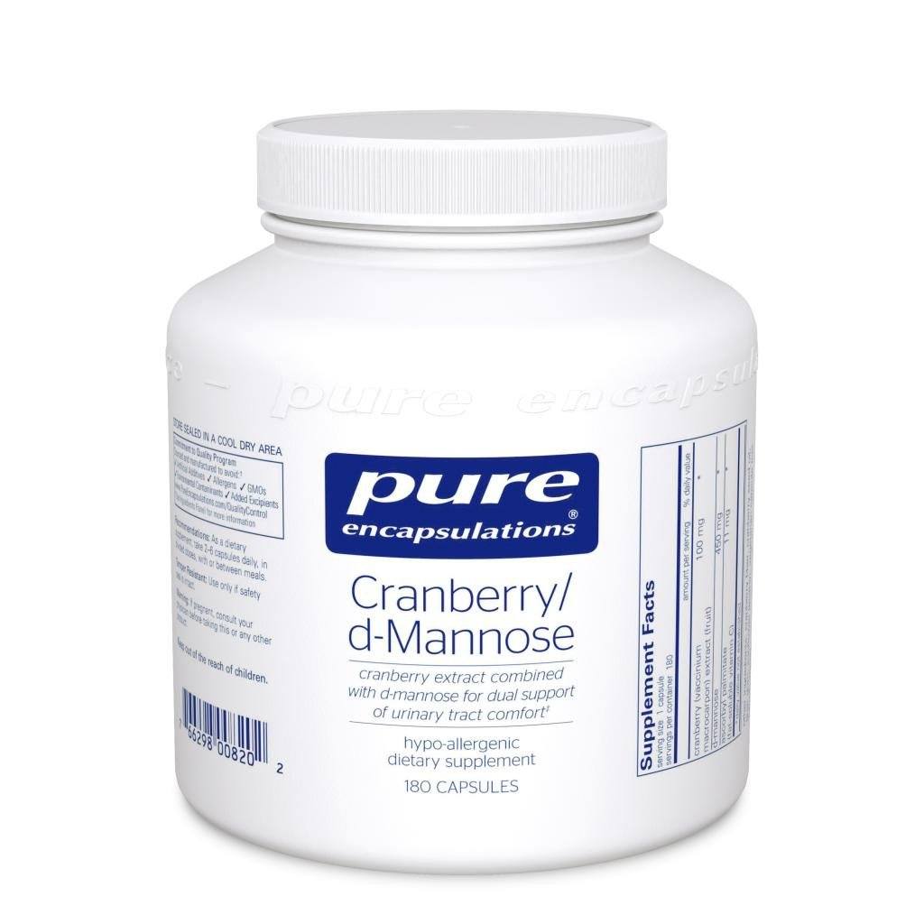 Cranberry/D-Mannose Default Category Pure Encapsulations 