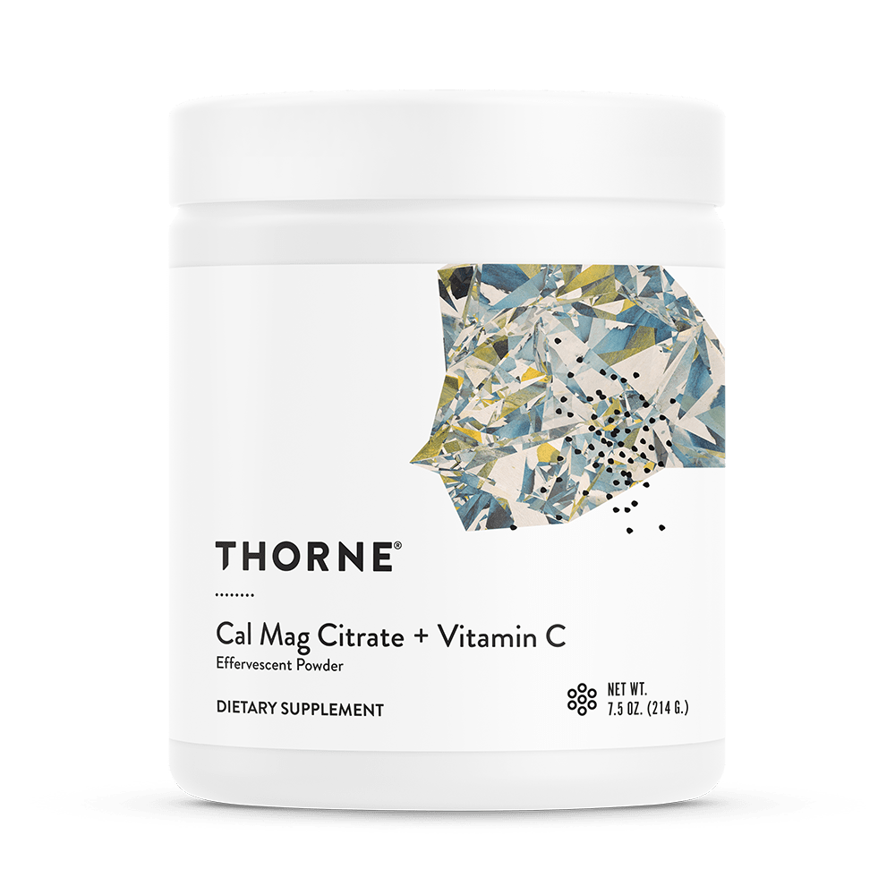 Cal-Mag Citrate + Vitamin C - 40 Servings Default Category Thorne 