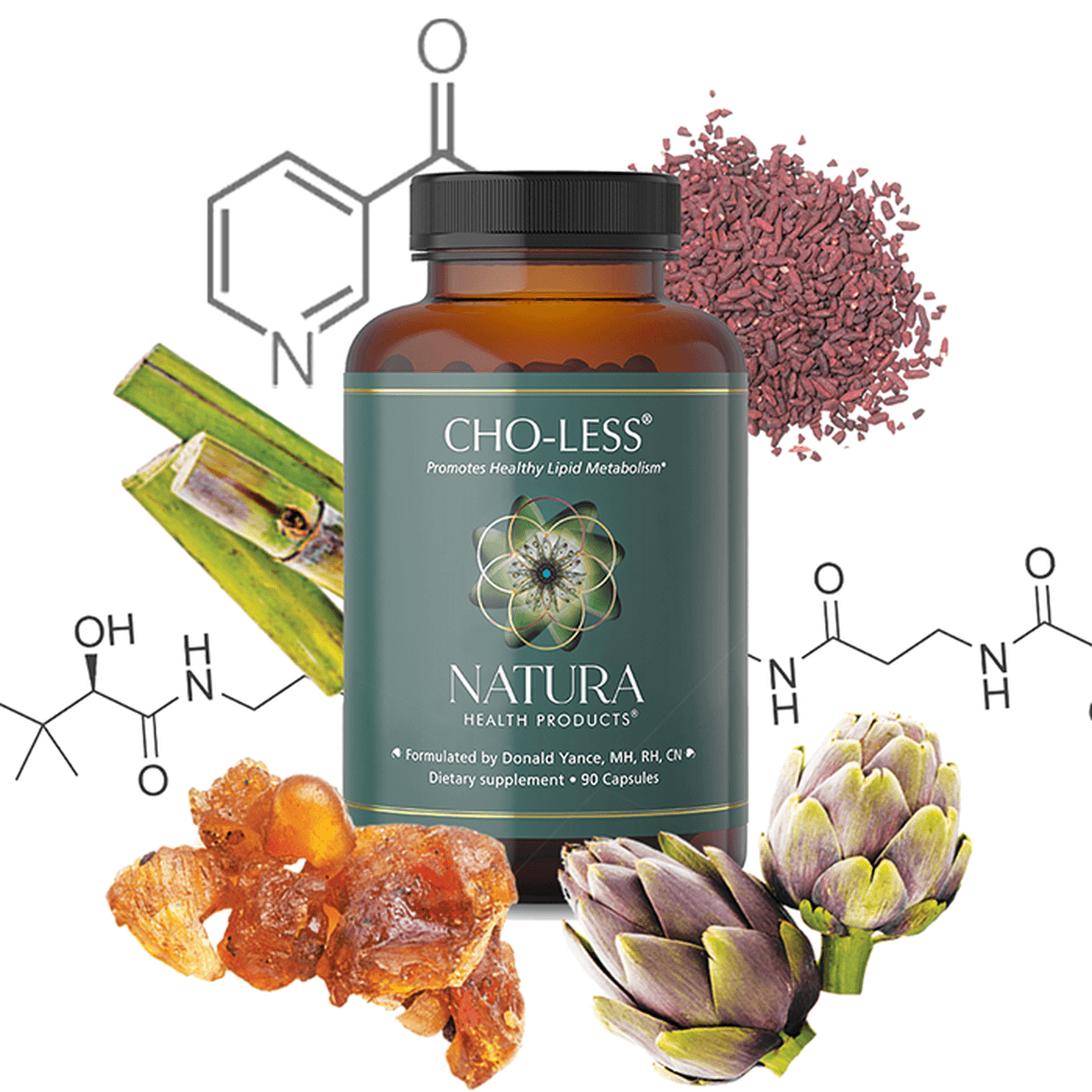 Choless Cho-Less - 90 Capsules Default Category Natura