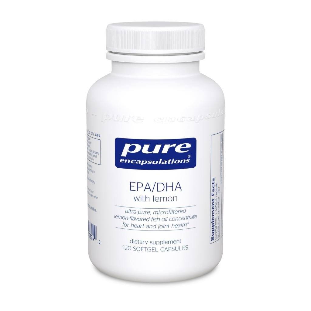 EPA/DHA with lemon - 120 capsules Default Category Pure Encapsulations 