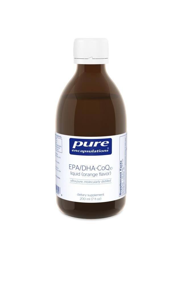 EPA/DHA w/CoQ10 liquid - 200 ml Default Category Pure Encapsulations 