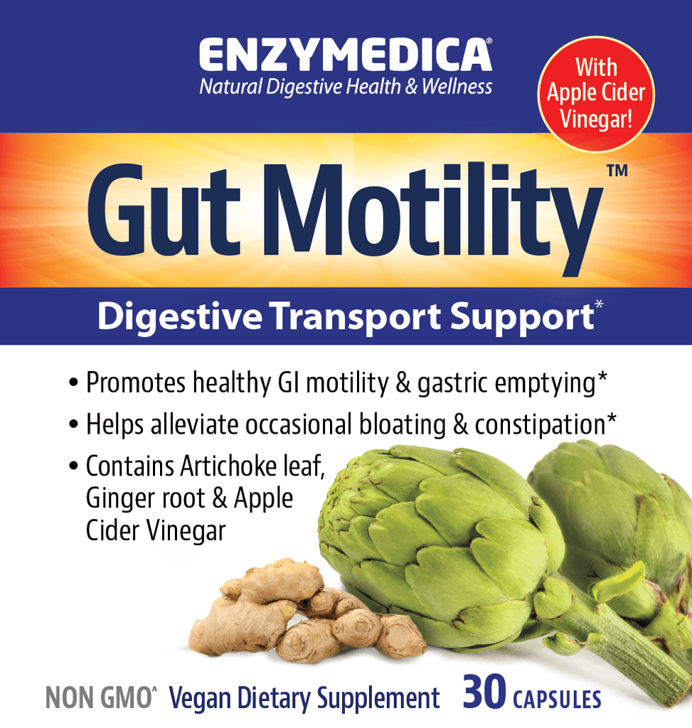 Gut Motility - 30 Capsules Default Category Enzymedica 