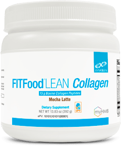 FIT Food® Lean Collagen - 14 Servings Default Category Xymogen Mocha Latte 