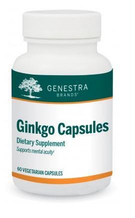 Ginkgo Capsules - 60 capsules Default Category Genestra 