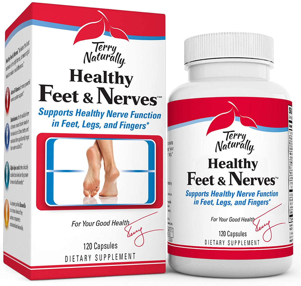 Healthy Feet & Nerves Default Category Terry Naturally 120 capsules 