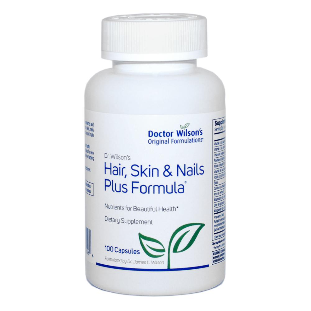 Dr. Wilson’s Hair, Skin & Nails Plus Formula® - 100 Capsules Default Category Doctor Wilson's 