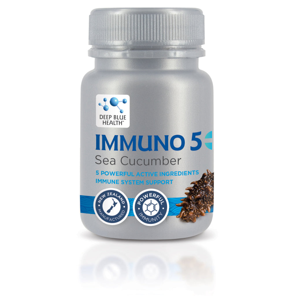 IMMUNO 5 + Sea Cucumber - 90 Capsules Vitamins & Supplements Deep Blue Health 