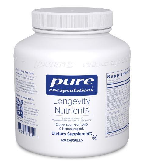 Longevity Nutrients Default Category Pure Encapsulations 120 Capsules 