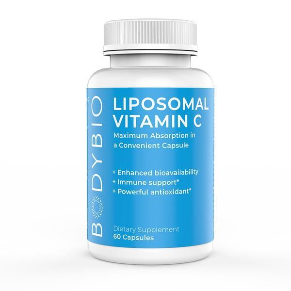 Liposomal Vitamin C - 60 Capsules Default Category BodyBio 