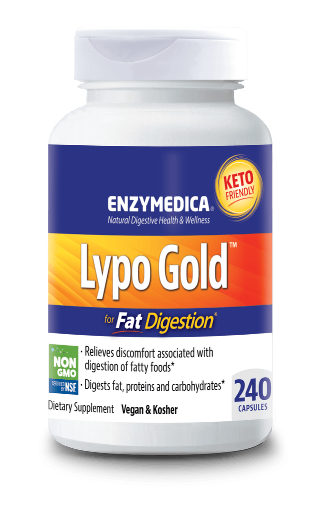 Lypo Gold Default Category Enzymedica 240 capsules 