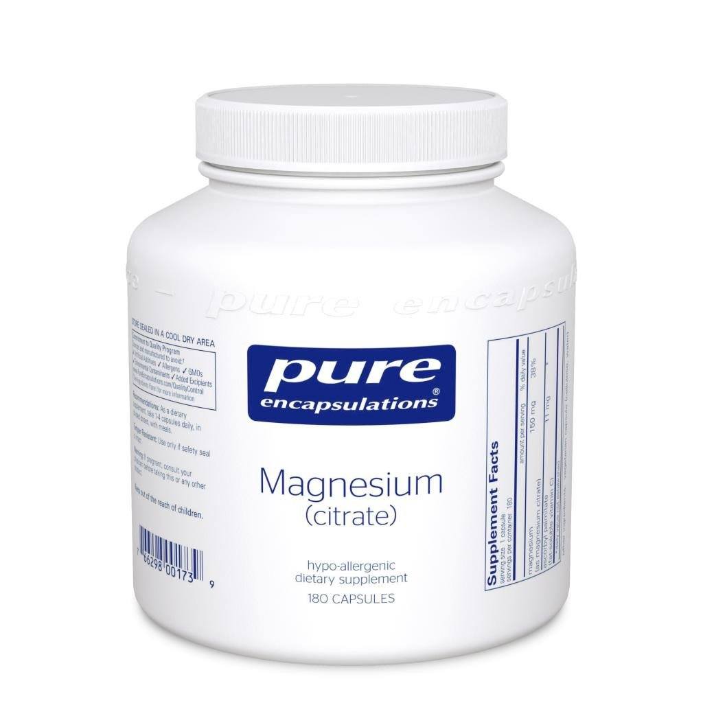 Magnesium (citrate) Default Category Pure Encapsulations 