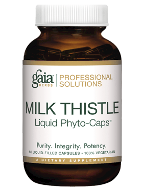 Milk Thistle 60 vegcaps Gaia Herbs 
