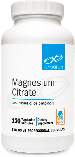 Magnesium Citrate - 120 Capsules Default Category Xymogen 