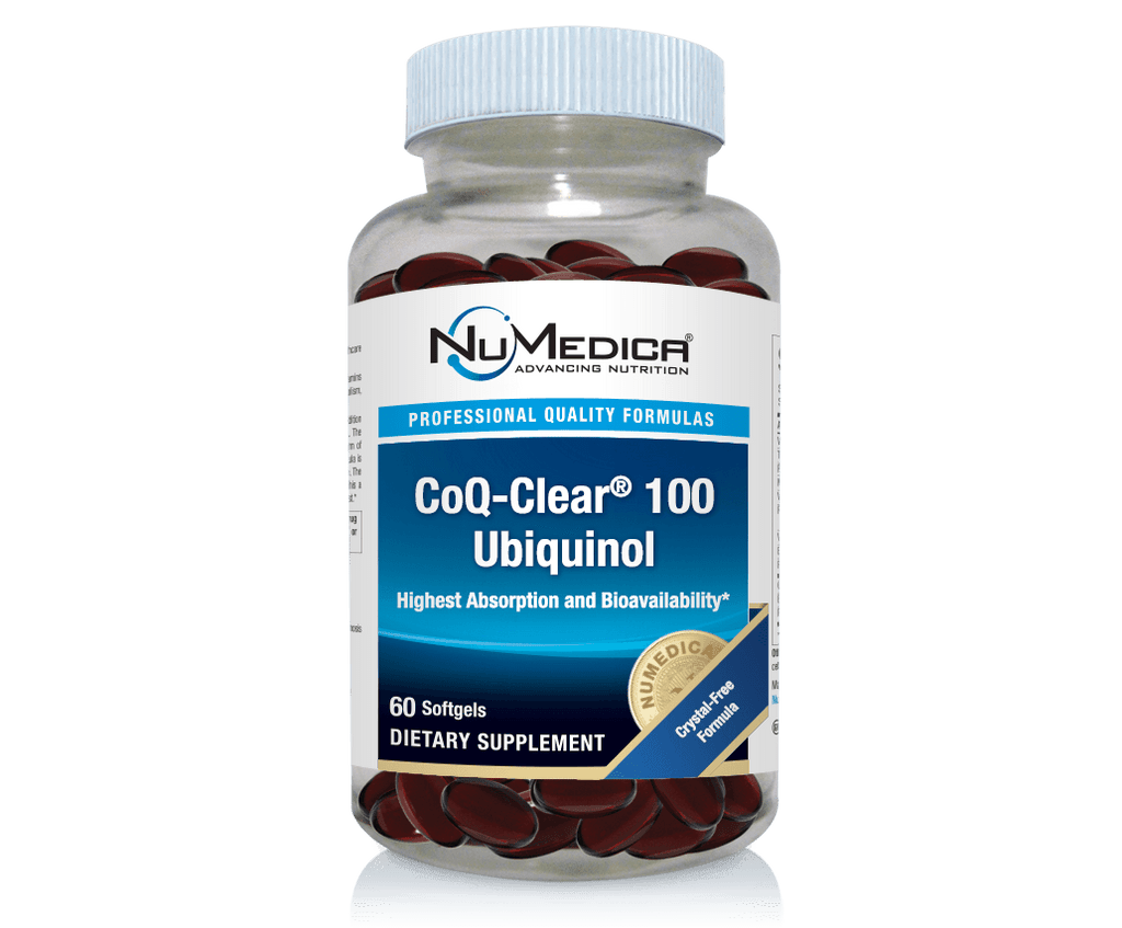 CoQ-Clear® 100 Ubiquinol - 60 Softgels Default Category Numedica 