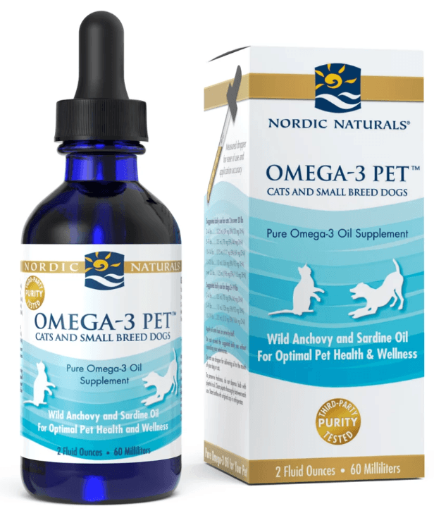 Omega-3 Pet™ for Cats and Small Breed Dogs - 2 oz Default Category Nordic Naturals 