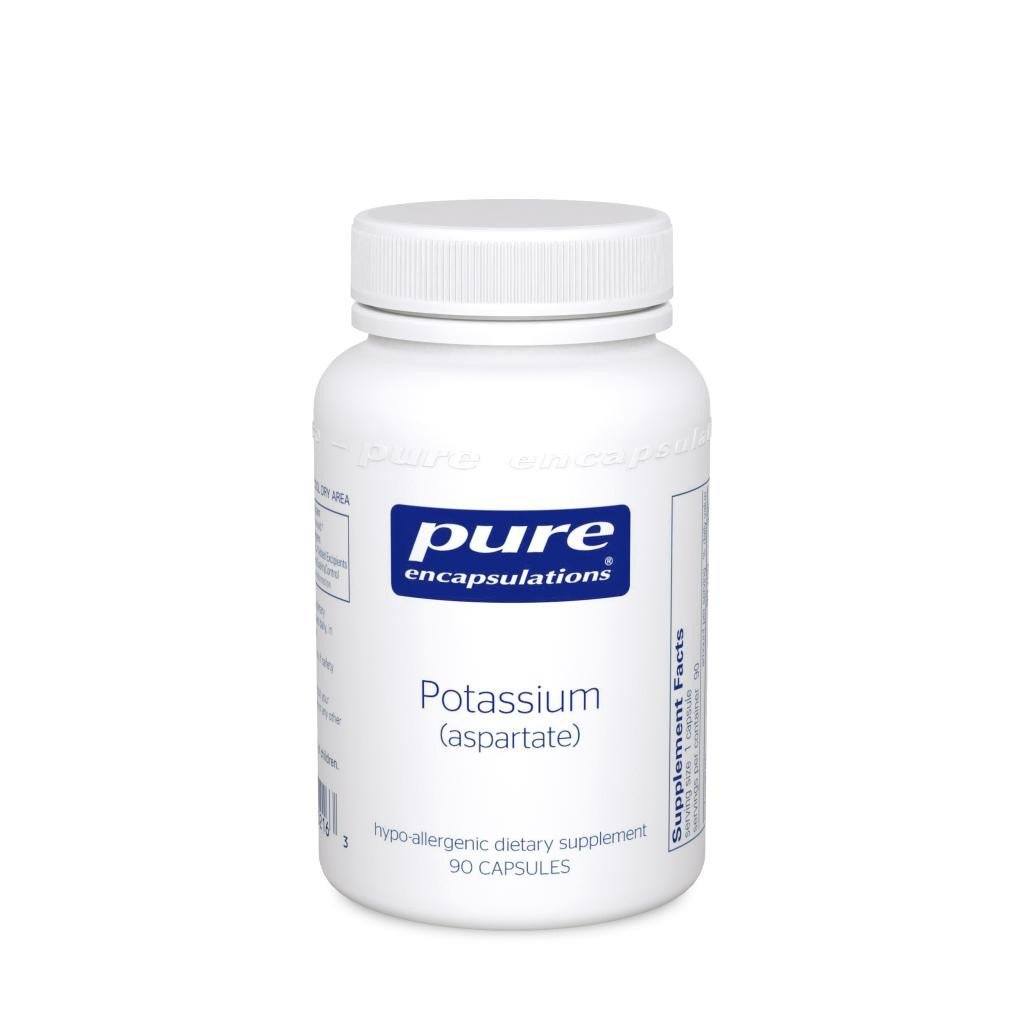 Potassium (aspartate) - 90 capsules Default Category Pure Encapsulations 