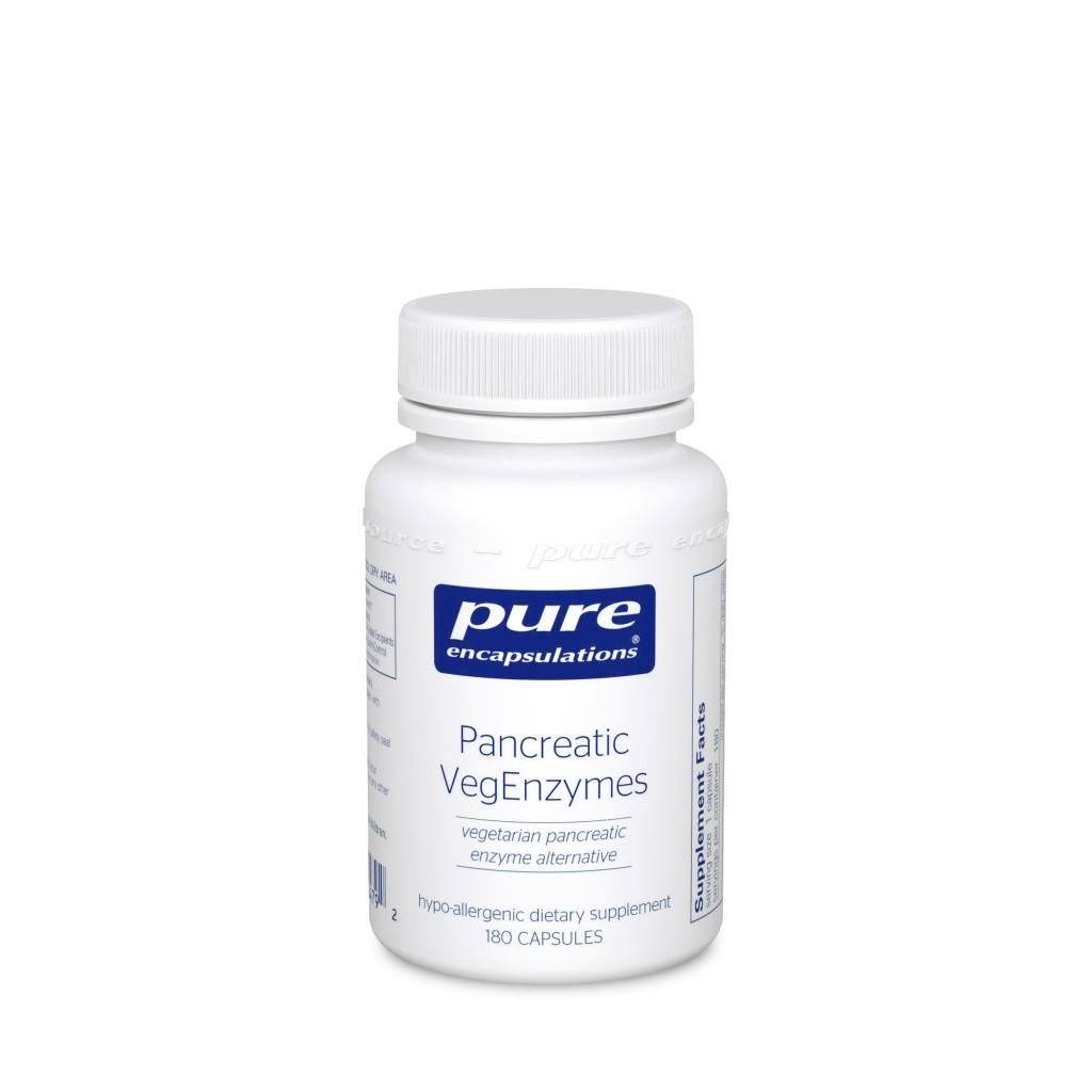 Pancreatic VegEnzymes - 180 capsules Default Category Pure Encapsulations 