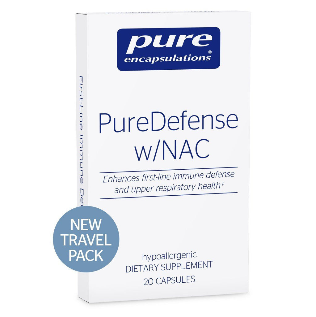 PureDefense w/NAC travel pack - 20 capsules Default Category Pure Encapsulations 