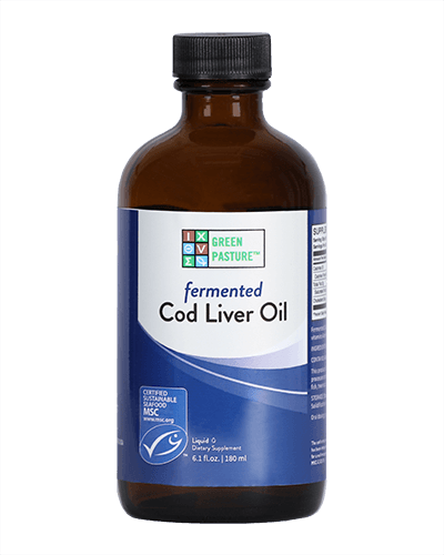 Blue Ice™ Fermented Cod Liver Oil Liquid Default Category Green Pasture Unflavored - 6.1 oz 