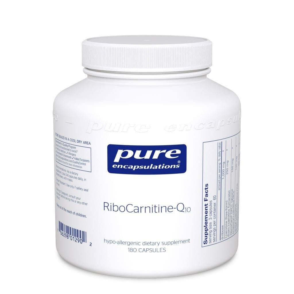 RiboCarnitine-Q10 - 180 capsules Default Category Pure Encapsulations 